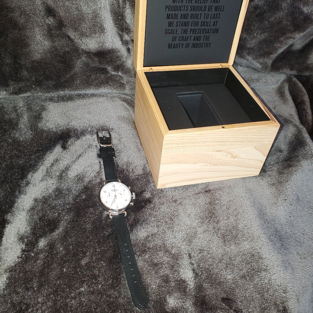Shinola 38mm Canfield chrono